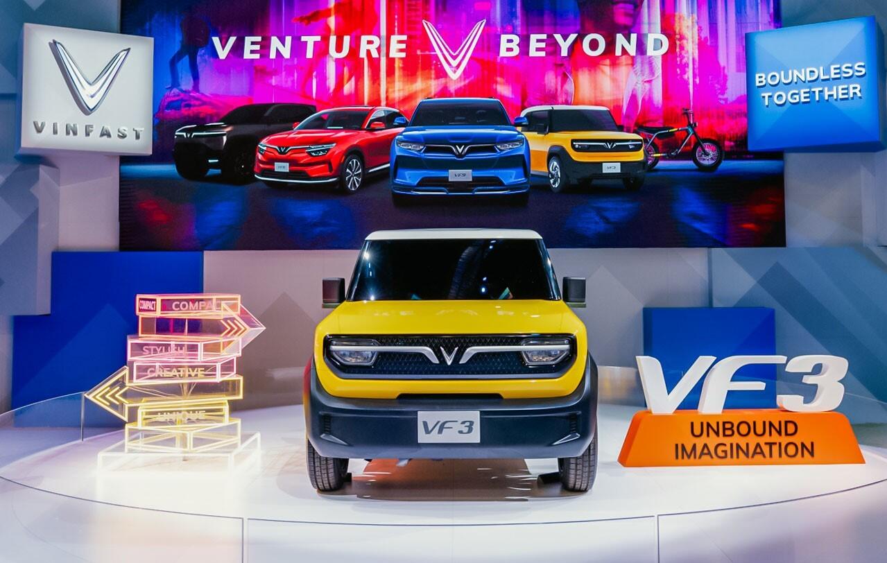 Đầu xe và đèn LED VinFast VF 3