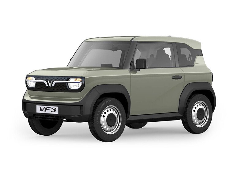 VinFast VF 3 màu bạc