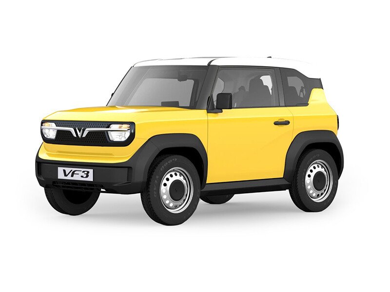 VinFast VF 3 màu vàng