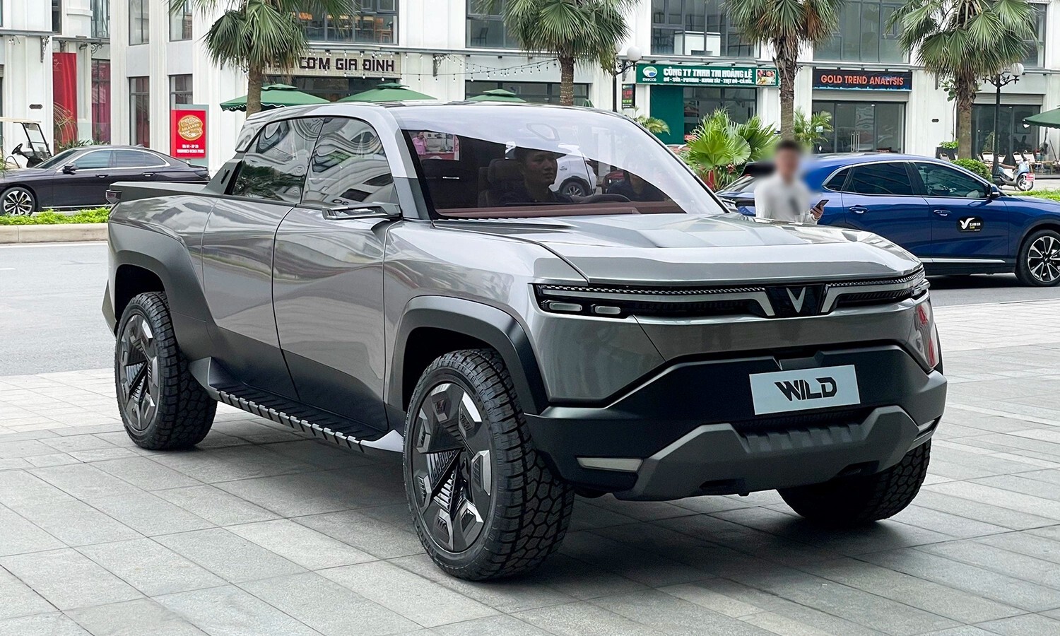 Thiết kế tổng quan xe VinFast VF Wild mạnh mẽ